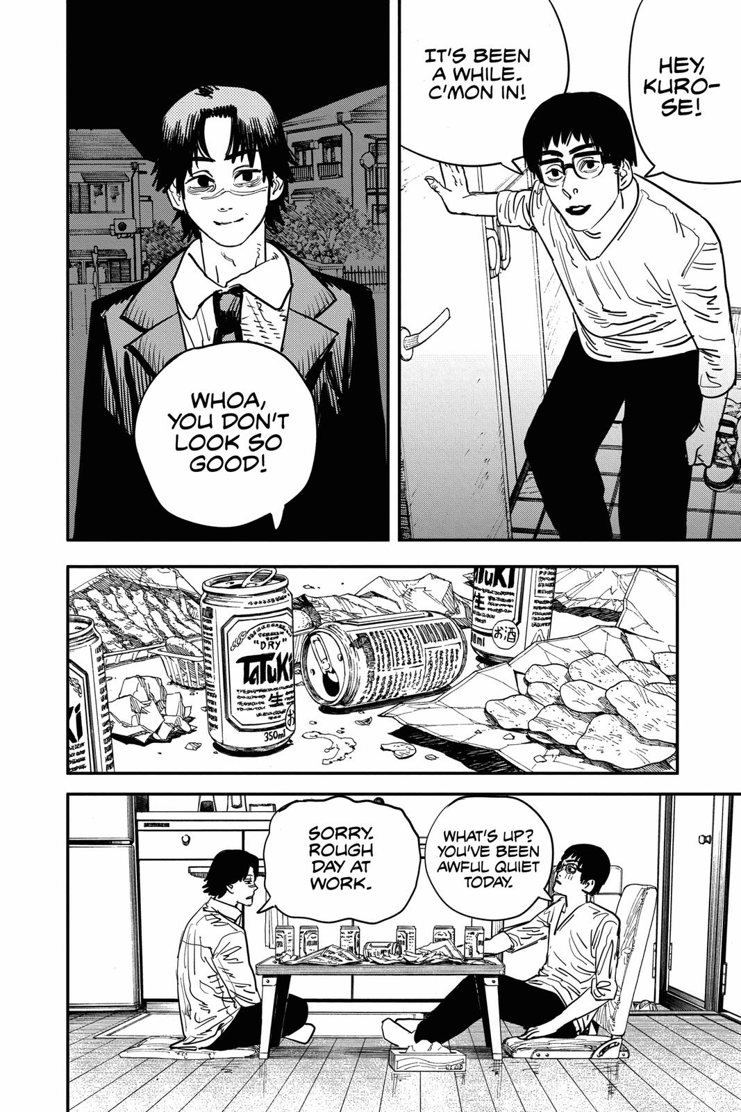 Chainsaw Man Manga Chapter 58 page 7 - Yutaro Kurose scene