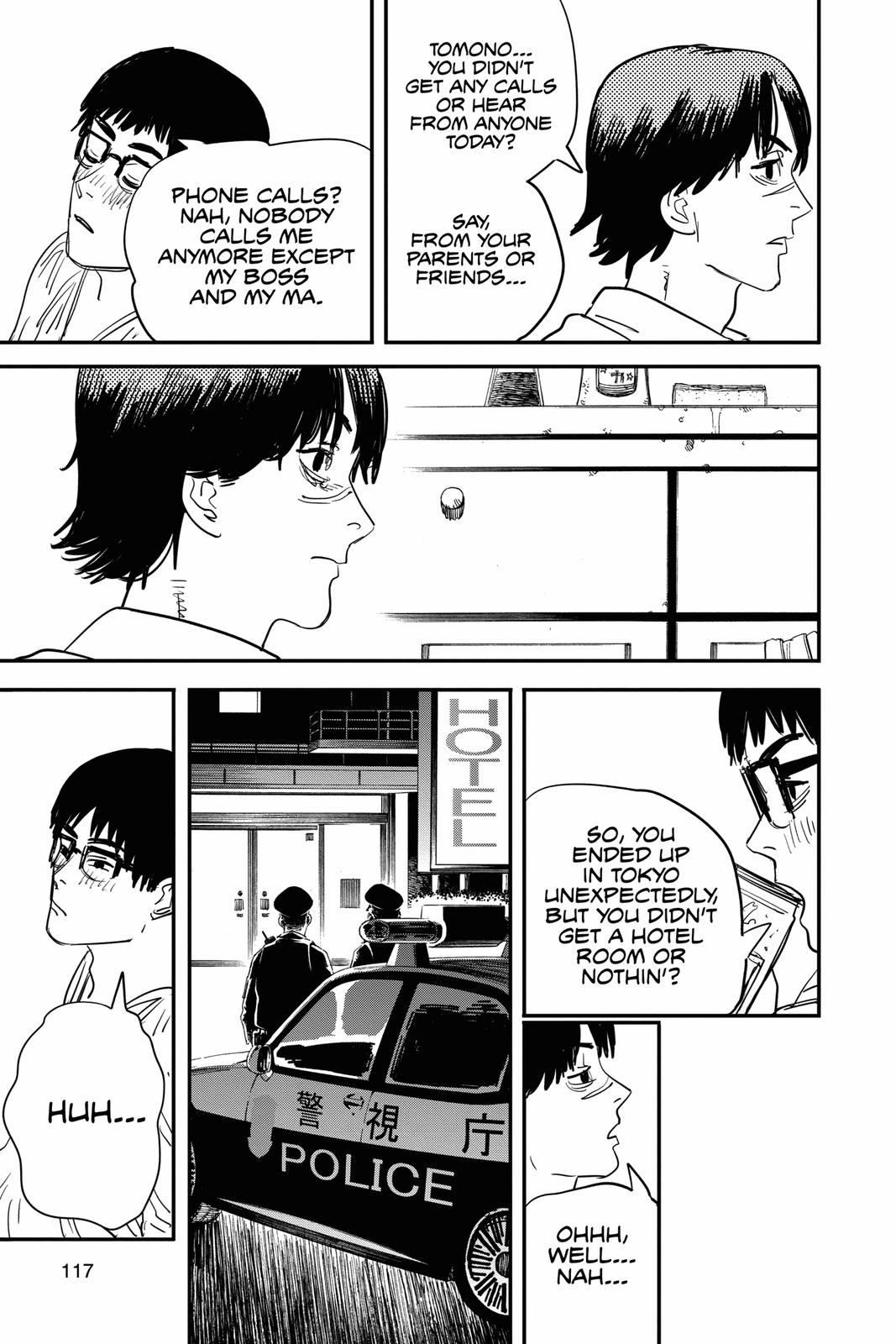 Chainsaw Man Manga Chapter 58 page 8 - Yutaro Kurose scene