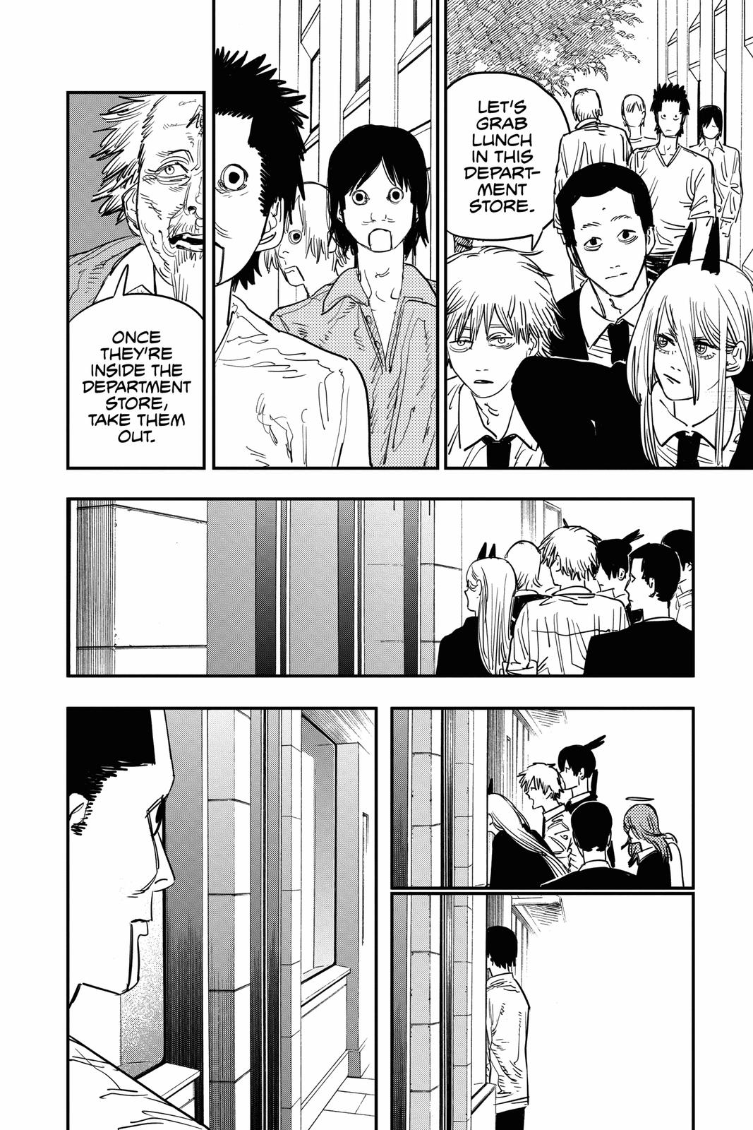 Chainsaw Man Manga Chapter 59 page 7 - Mess scene