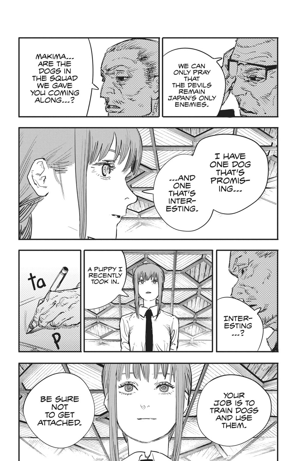 Chainsaw Man Manga Chapter 6 page 5 - Service scene