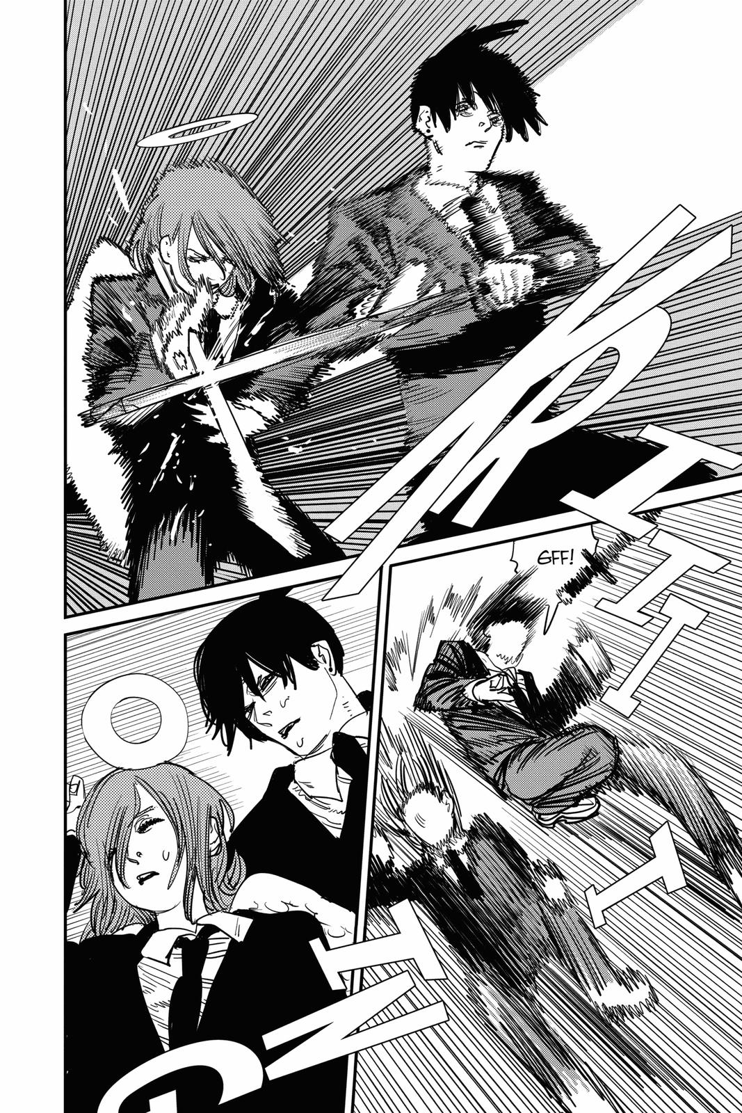 Chainsaw Man Manga Chapter 60 page 19 - Quanxi and Fiends' 49-Person Massacre scene