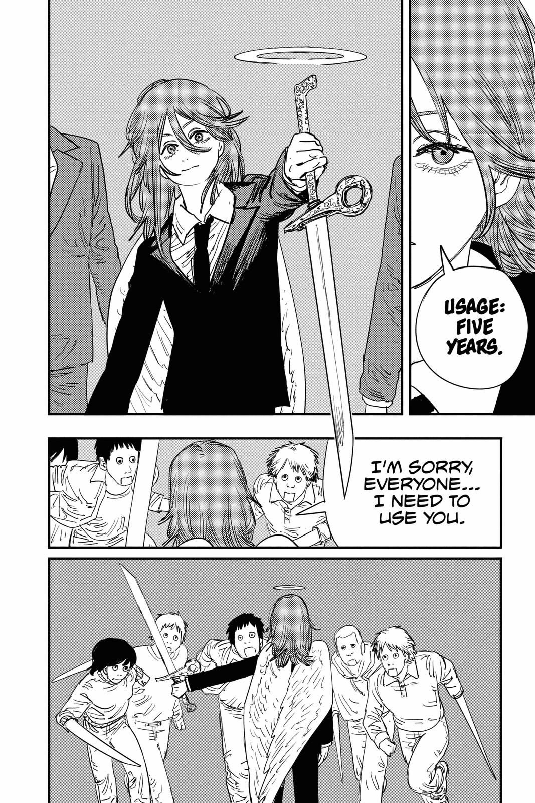 Chainsaw Man Manga Chapter 60 page 4 - Quanxi and Fiends' 49-Person Massacre scene