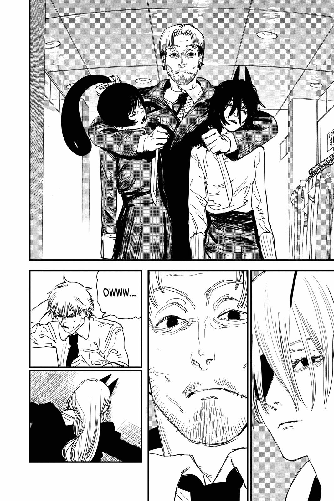 Chainsaw Man Manga Chapter 61 page 12 - News Reporter scene