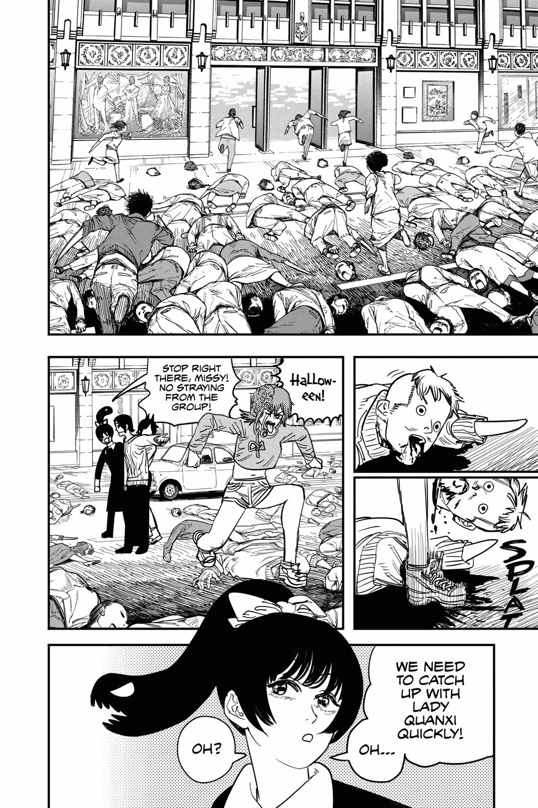 Chainsaw Man Manga Chapter 61 page 2 - News Reporter scene