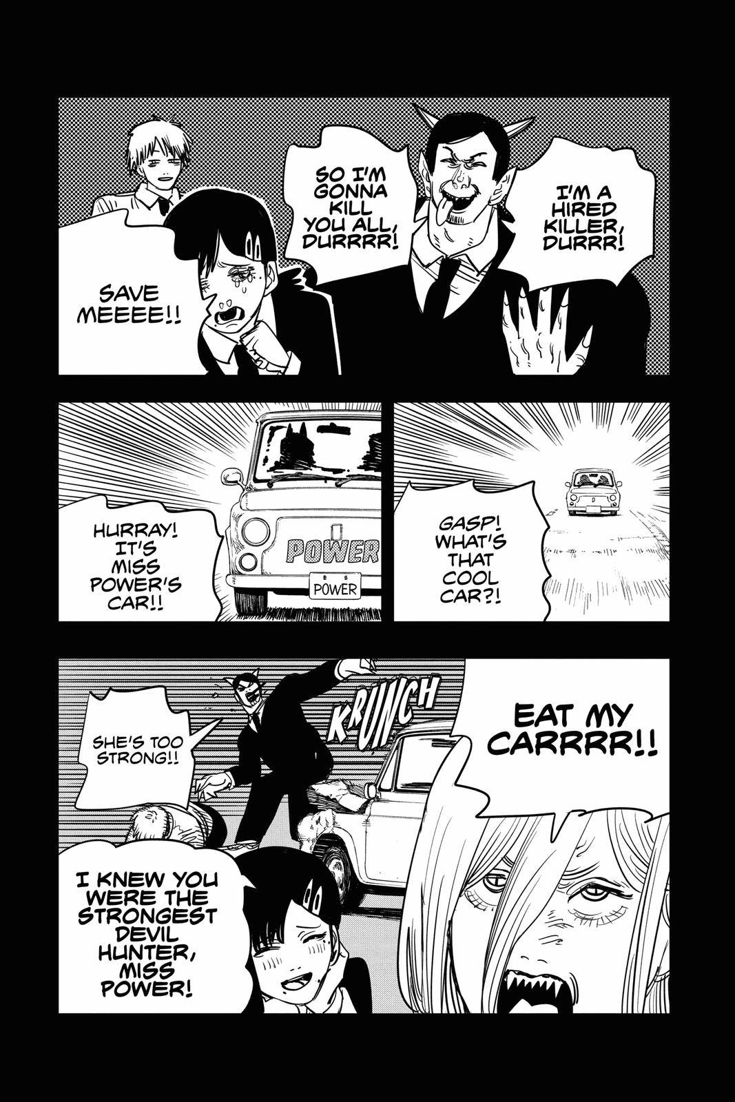 Chainsaw Man Manga Chapter 61 page 25 - News Reporter scene