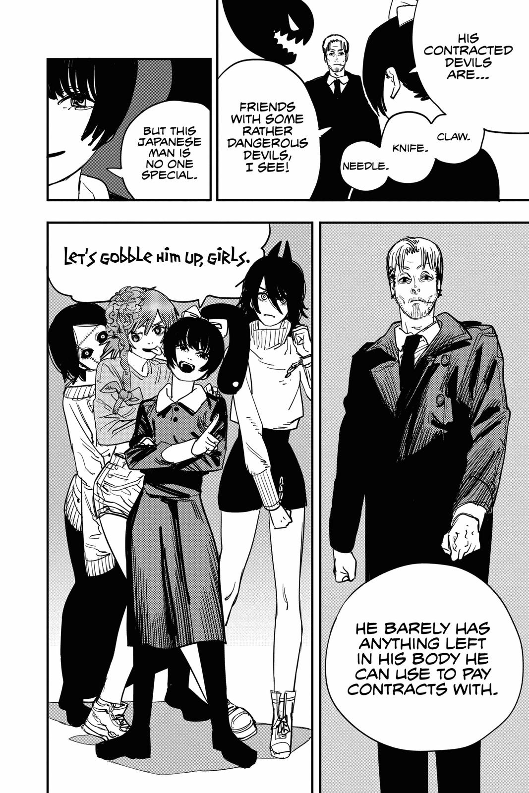 Chainsaw Man Manga Chapter 61 page 4 - News Reporter scene