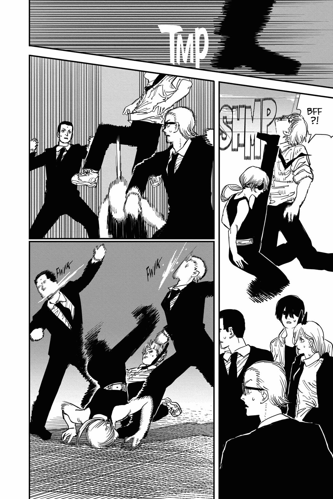 Chainsaw Man Manga Chapter 61 page 6 - News Reporter scene