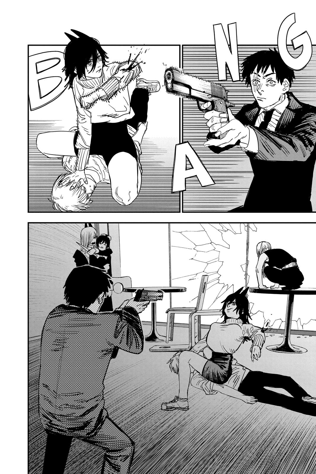 Chainsaw Man Manga Chapter 62 page 11 - Super Mess scene