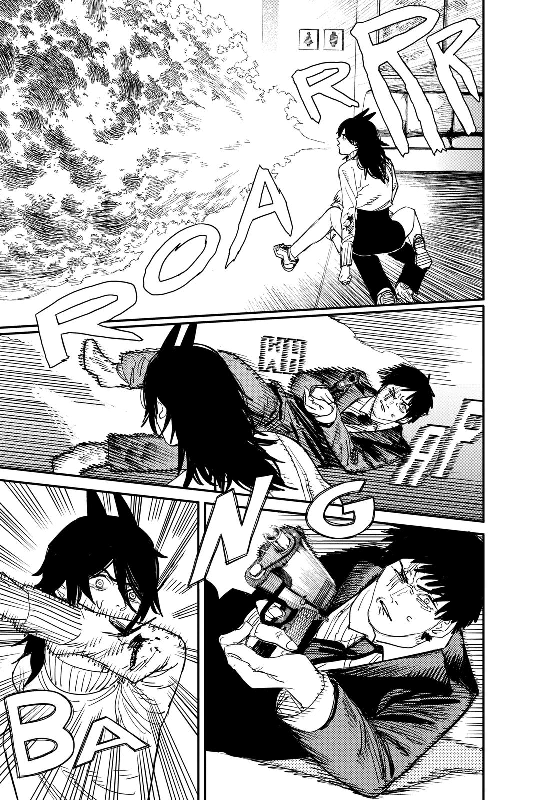 Chainsaw Man Manga Chapter 62 page 12 - Super Mess scene