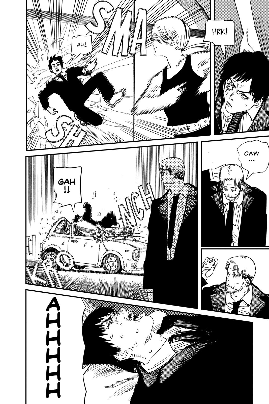 Chainsaw Man Manga Chapter 62 page 13 - Super Mess scene