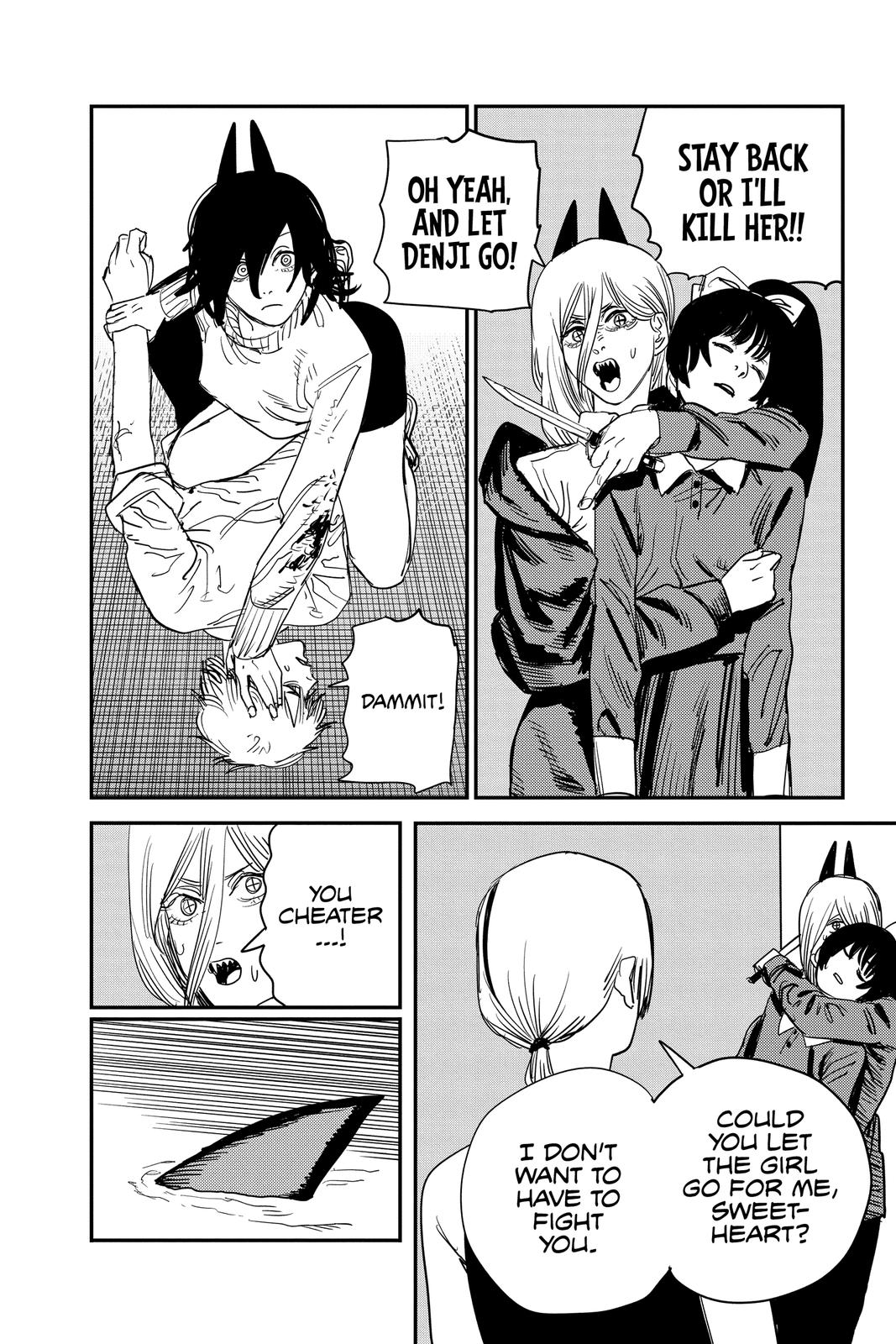 Chainsaw Man Manga Chapter 62 page 15 - Super Mess scene