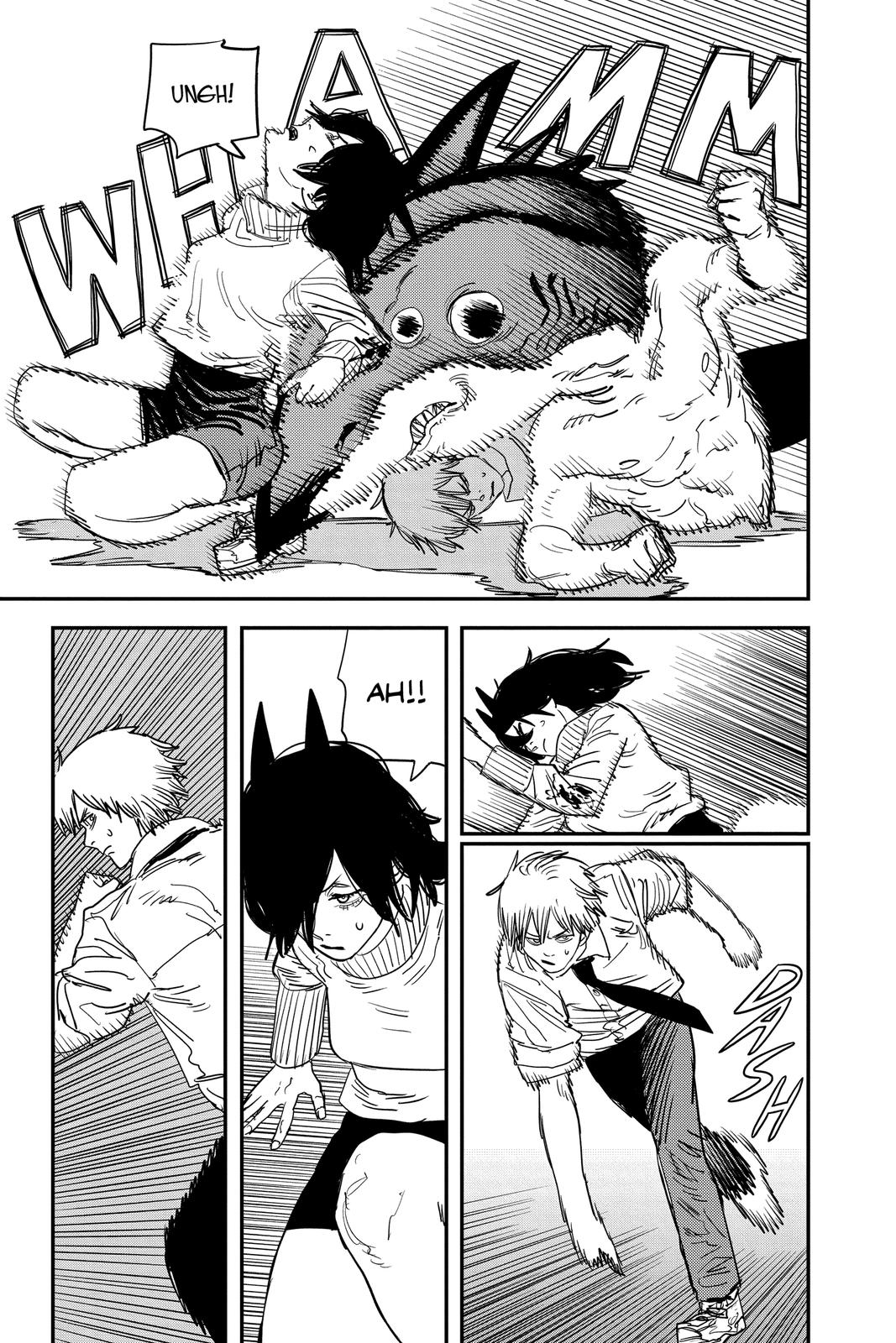 Chainsaw Man Manga Chapter 62 page 16 - Super Mess scene