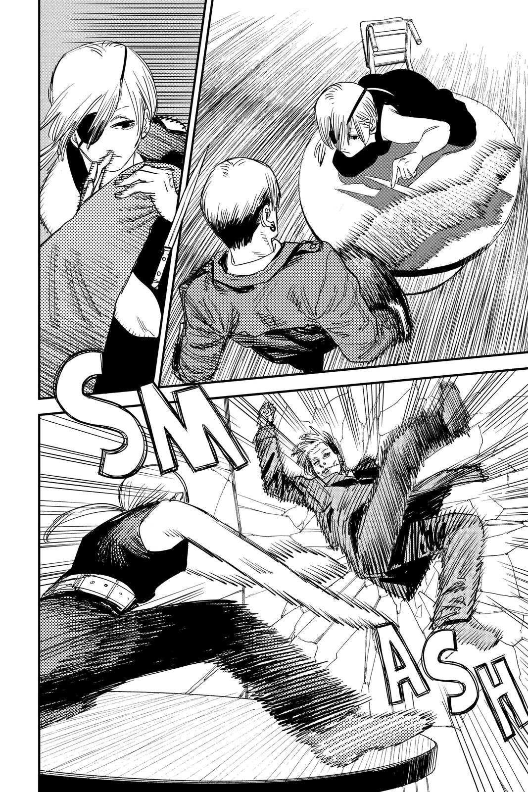 Chainsaw Man Manga Chapter 62 page 9 - Super Mess scene