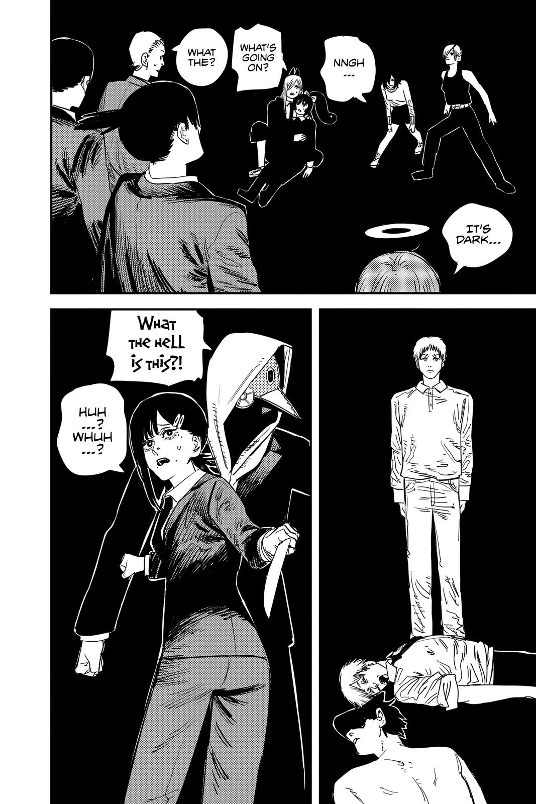 Chainsaw Man Manga Chapter 63 page 14 - Trip to Hell scene