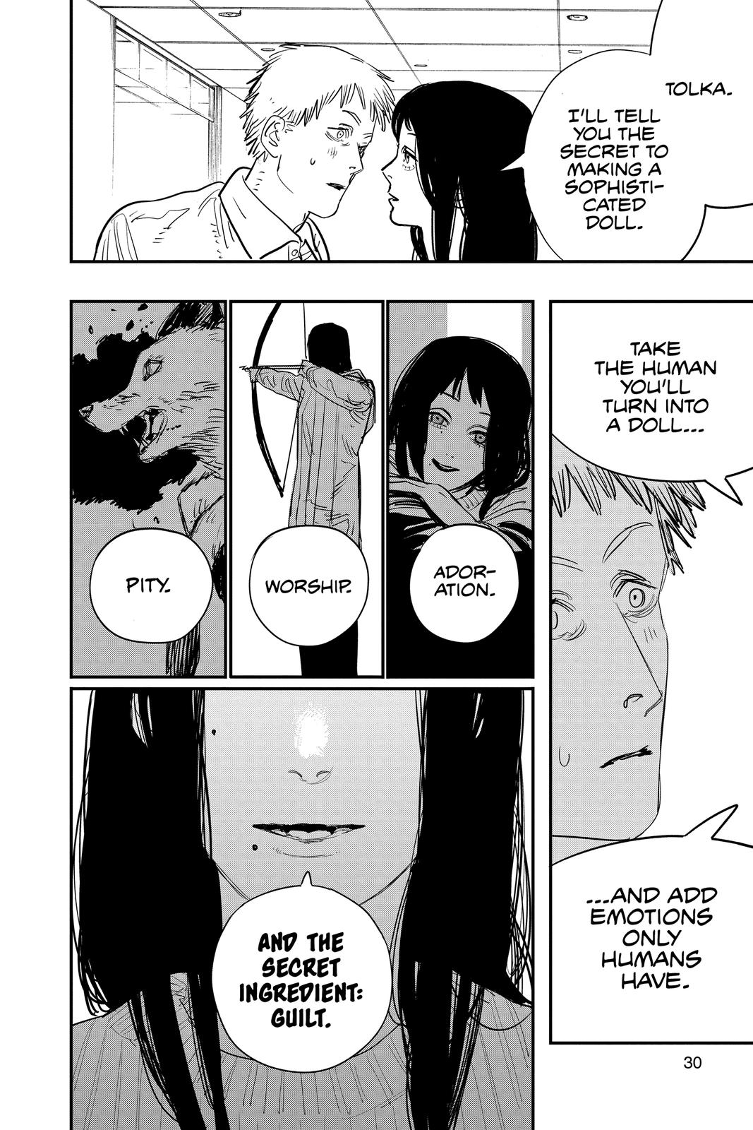 Chainsaw Man Manga Chapter 63 page 4 - Trip to Hell scene