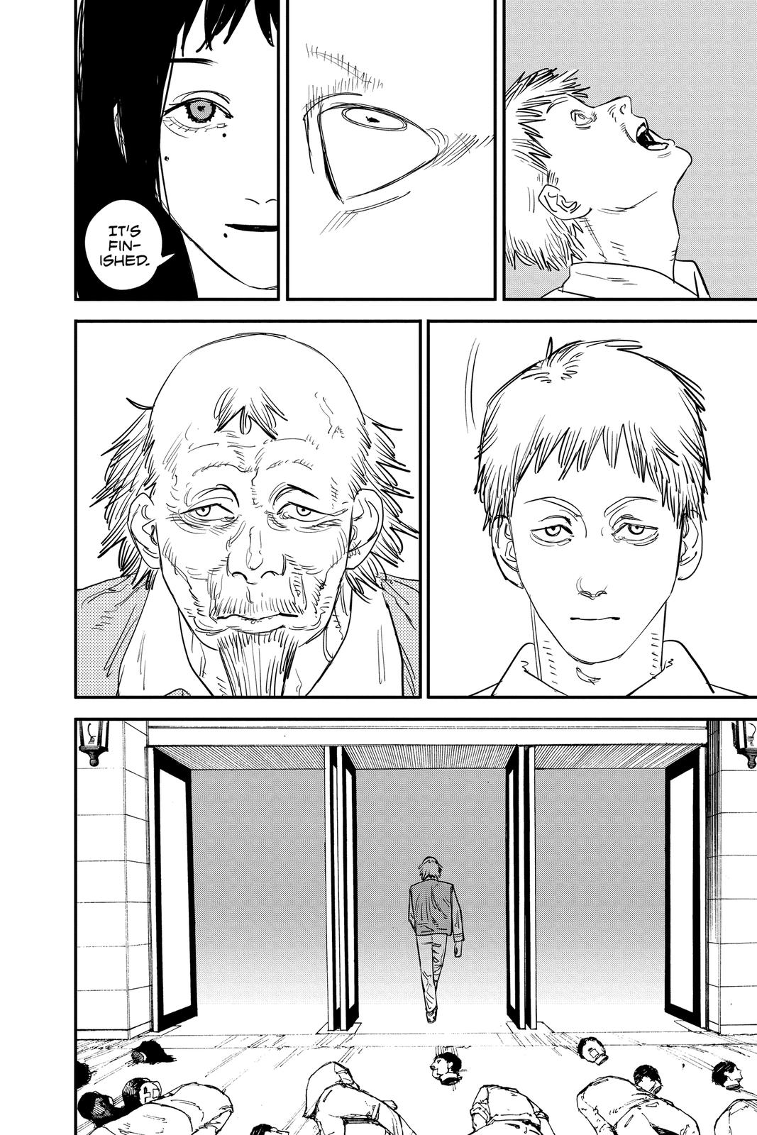 Chainsaw Man Manga Chapter 63 page 6 - Trip to Hell scene