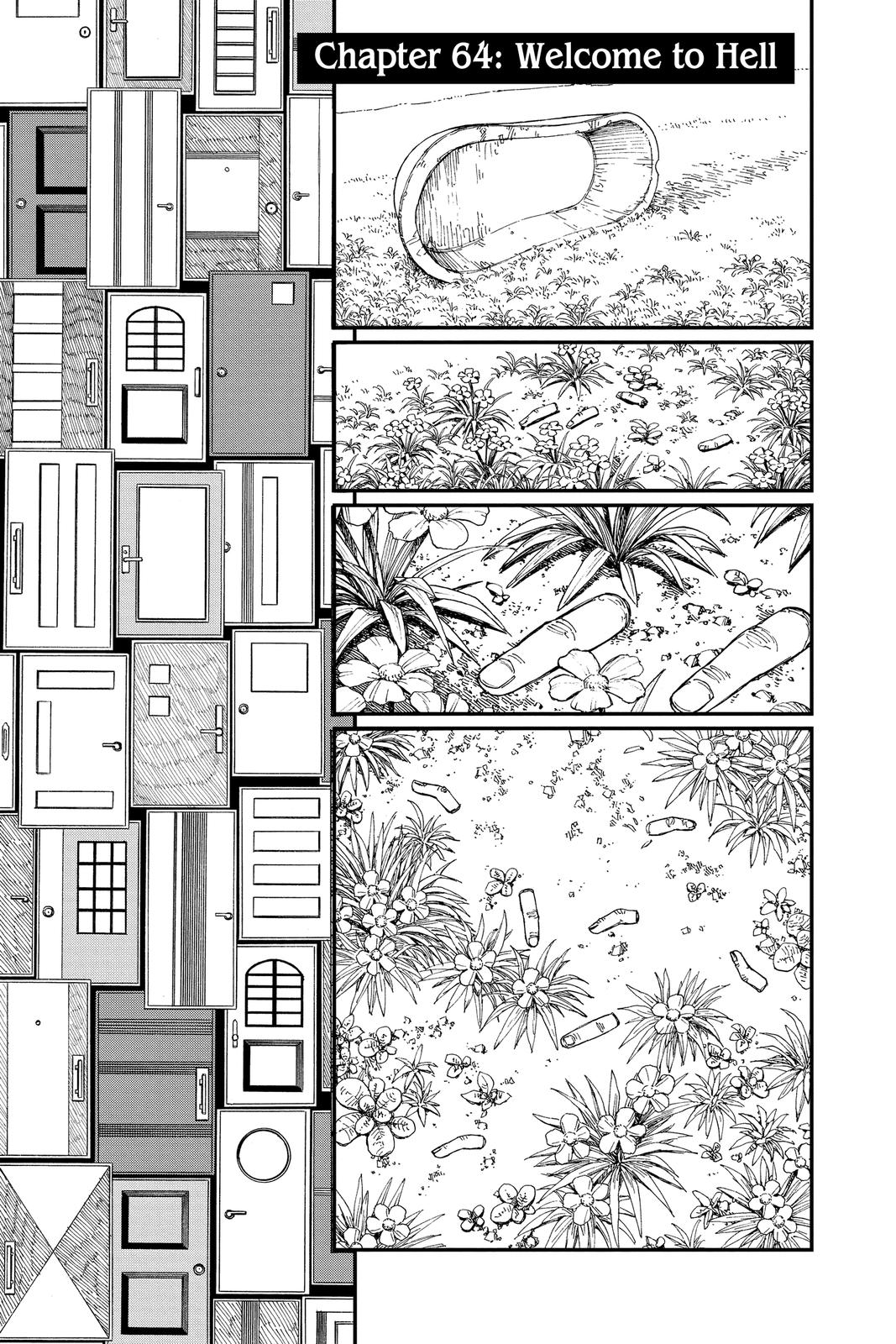 Chainsaw Man Manga Chapter 64 page 1 - Welcome to Hell scene