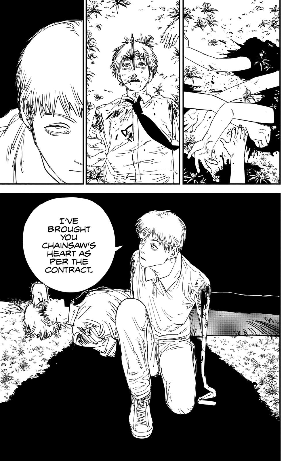 Chainsaw Man Manga Chapter 64 page 14 - Welcome to Hell scene