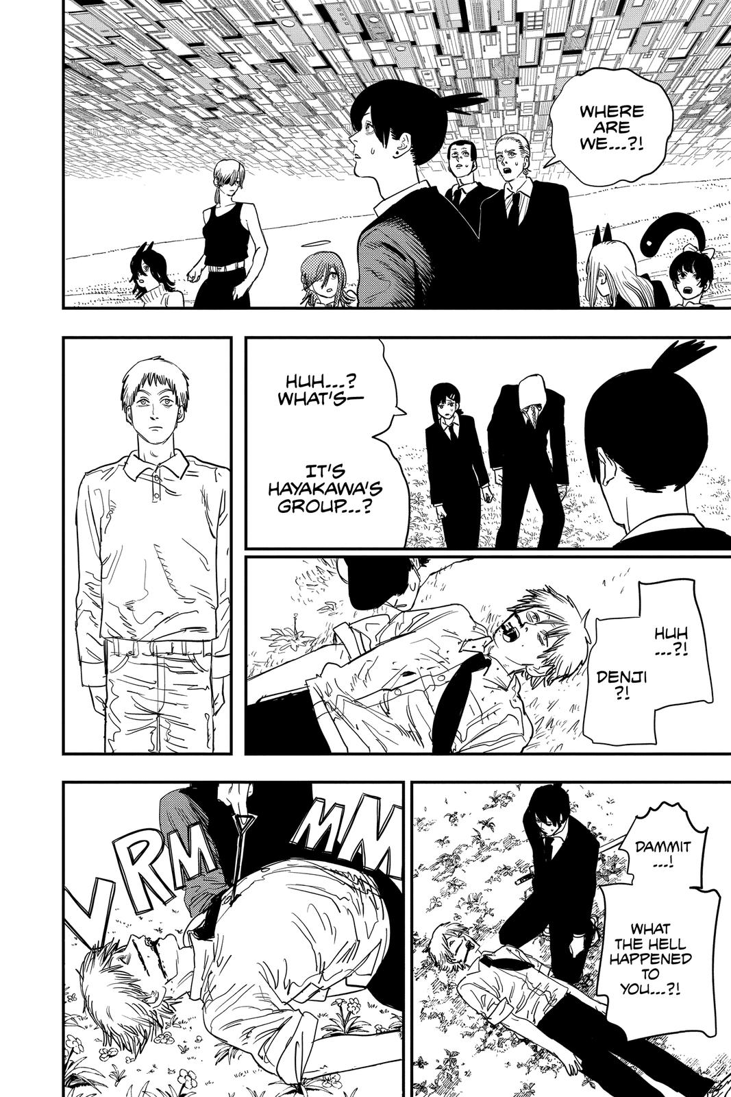 Chainsaw Man Manga Chapter 64 page 2 - Welcome to Hell scene