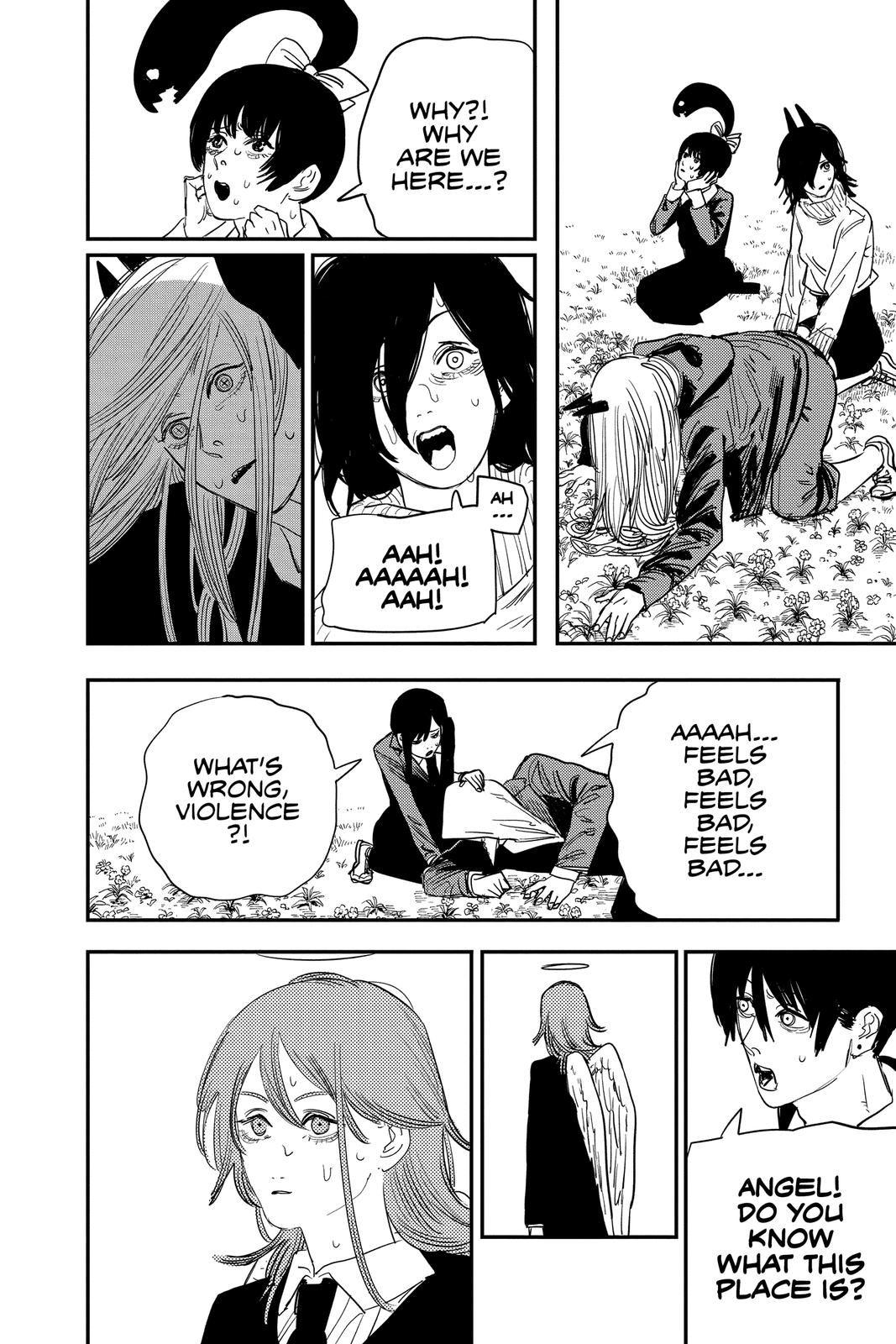 Chainsaw Man Manga Chapter 64 page 4 - Welcome to Hell scene