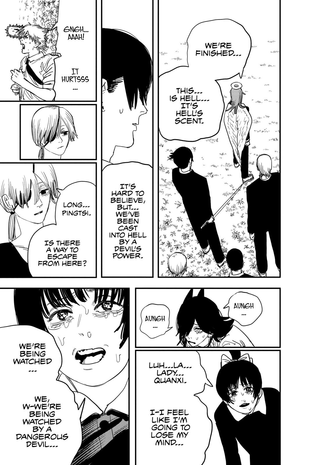 Chainsaw Man Manga Chapter 64 page 5 - Welcome to Hell scene
