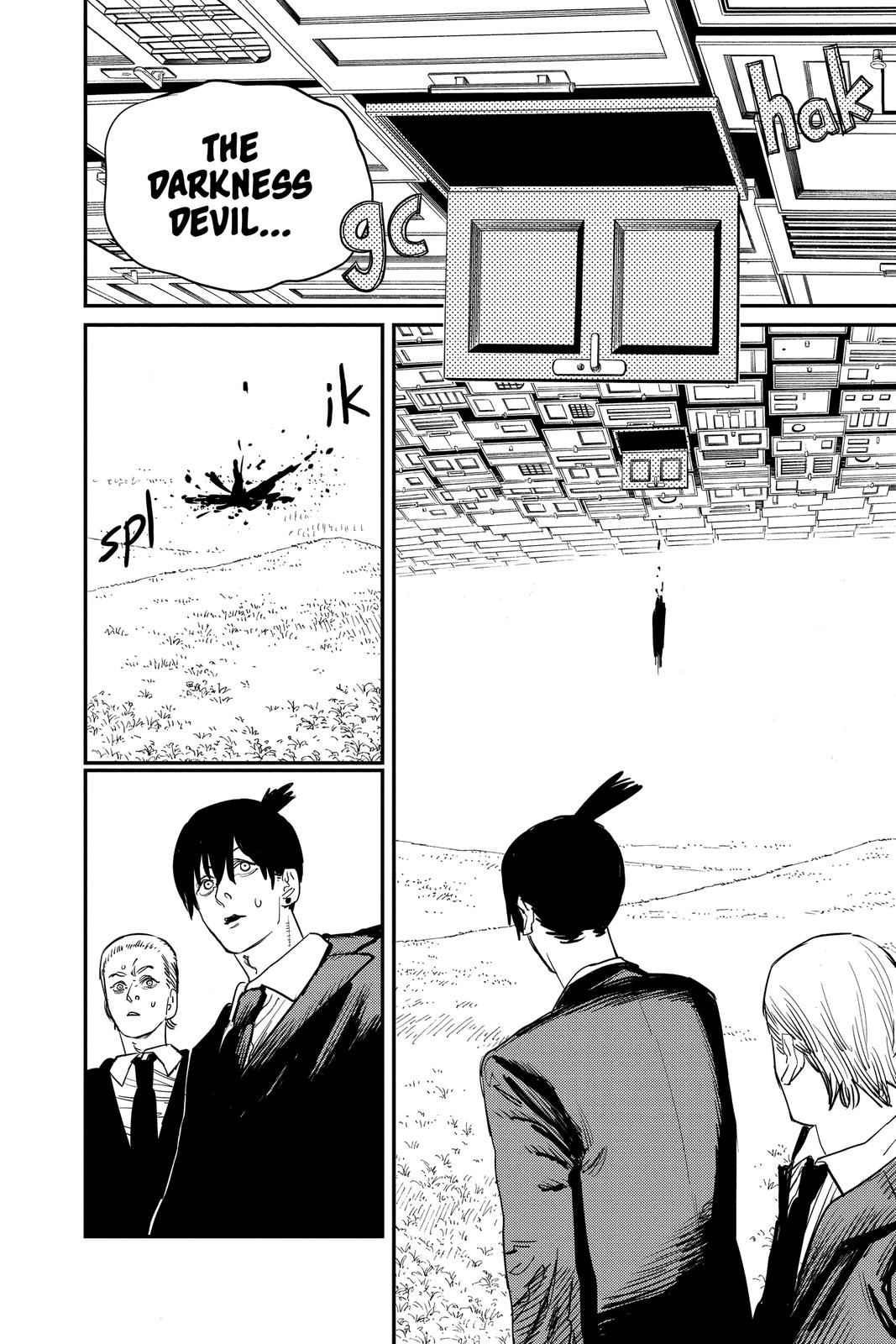 Chainsaw Man Manga Chapter 64 page 8 - Welcome to Hell scene