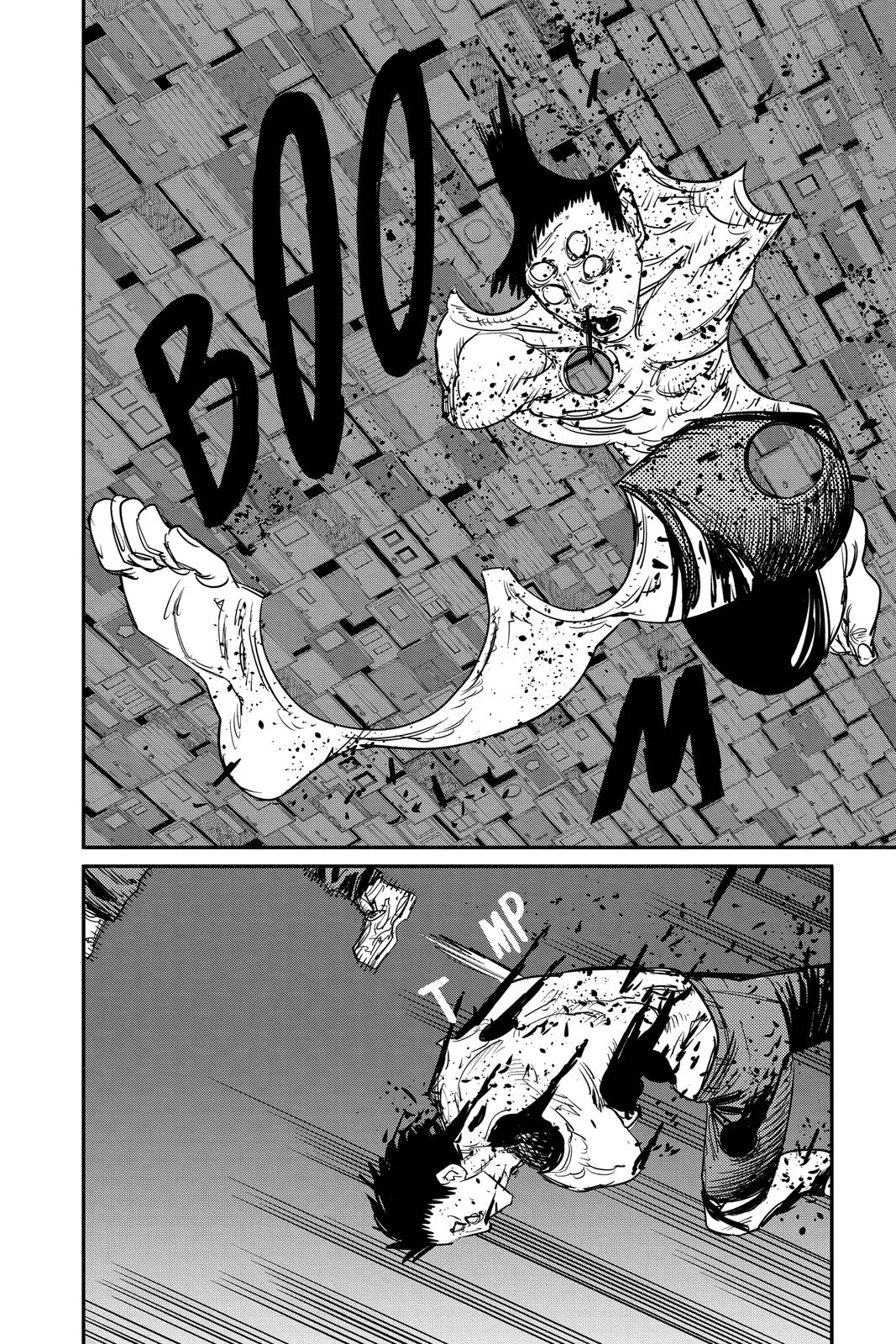 Chainsaw Man Manga Chapter 65 page 11 - The Darkness Devil scene