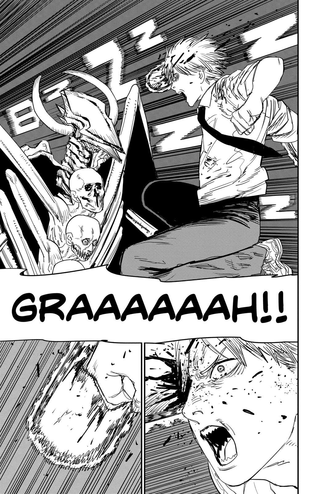 Chainsaw Man Manga Chapter 65 page 12 - The Darkness Devil scene