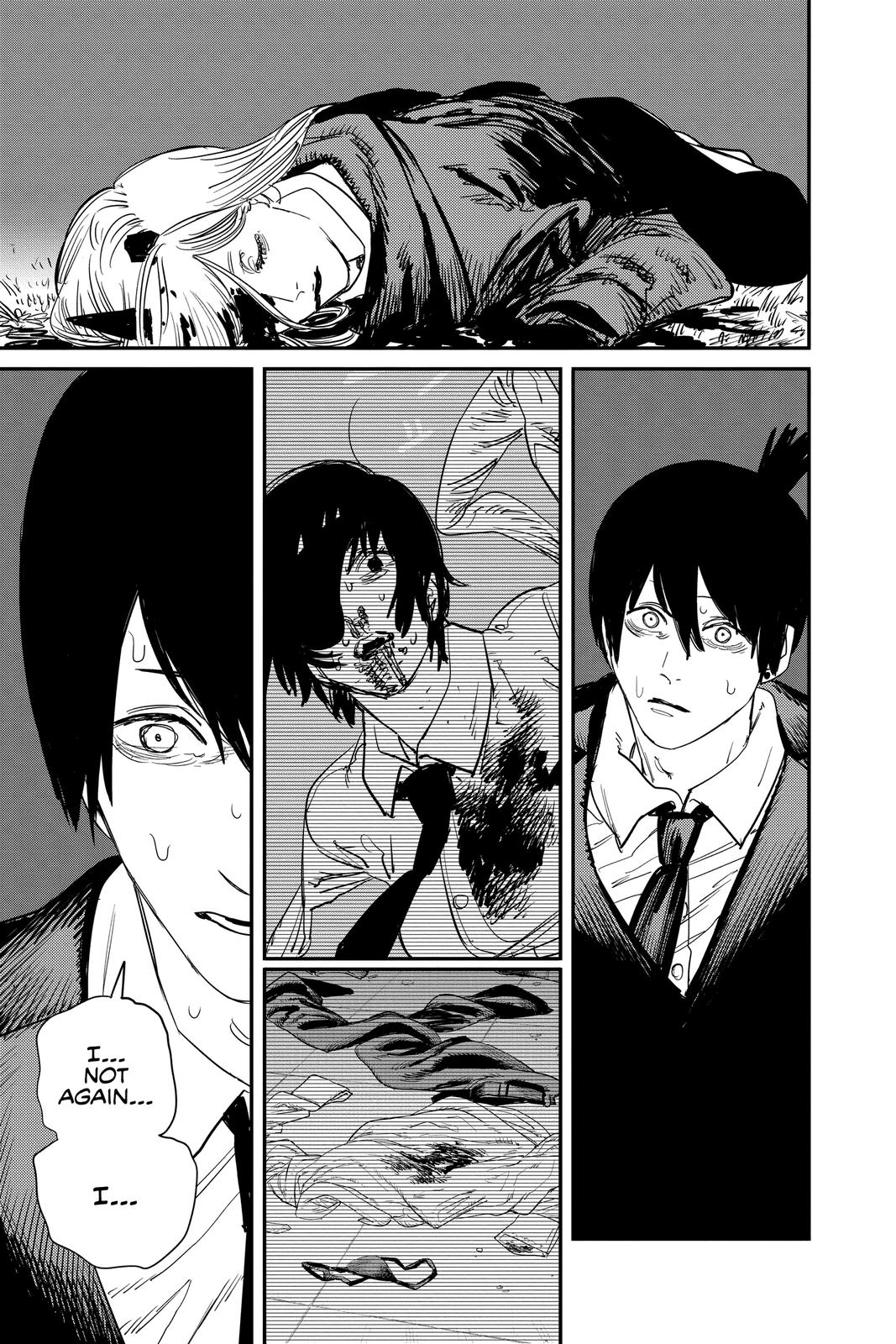 Chainsaw Man Manga Chapter 65 page 14 - The Darkness Devil scene