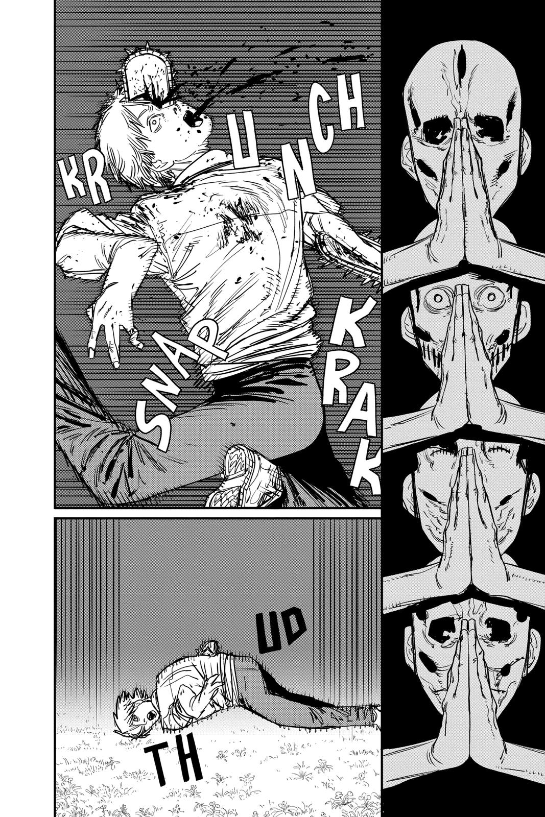 Chainsaw Man Manga Chapter 65 page 15 - The Darkness Devil scene