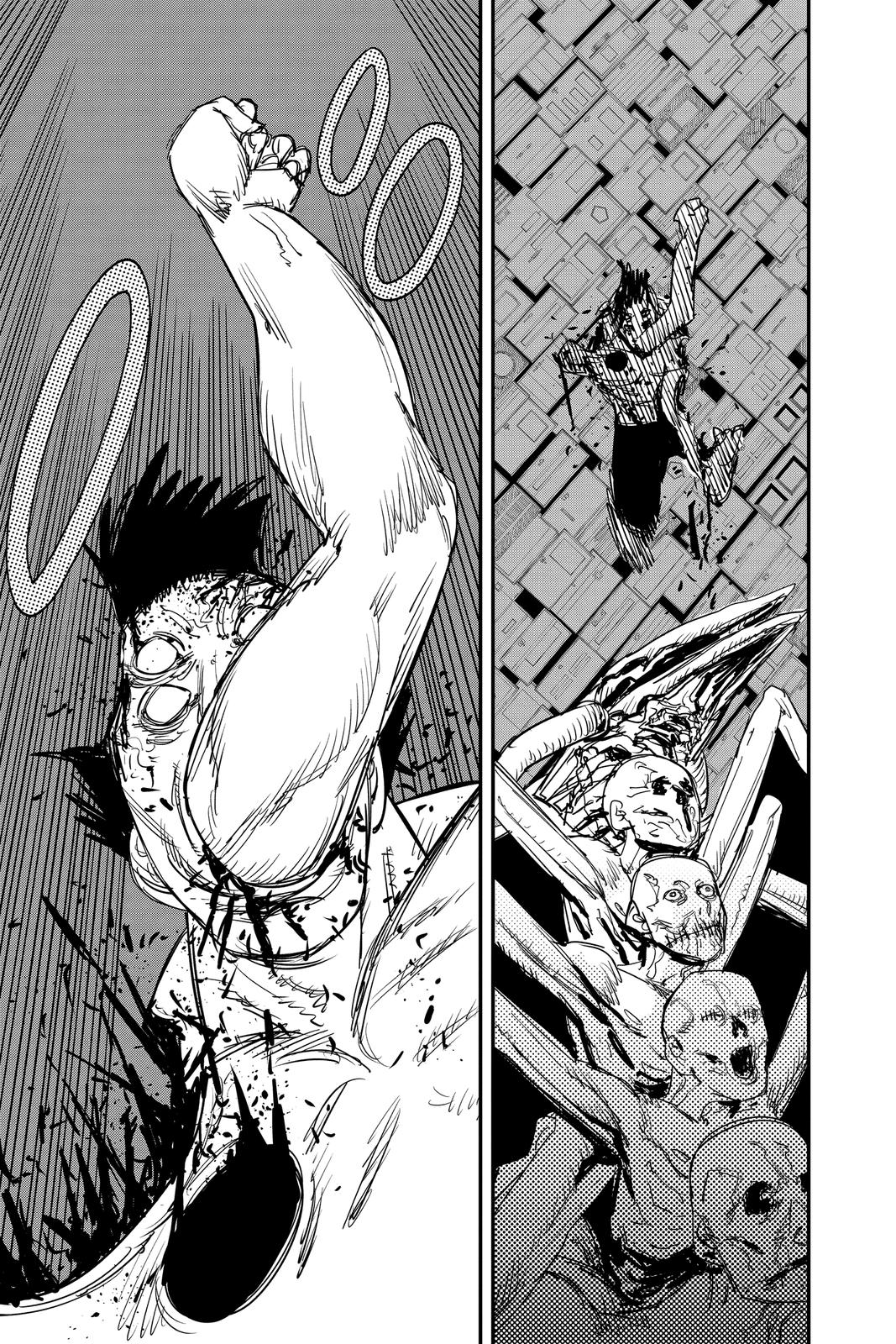 Chainsaw Man Manga Chapter 65 page 16 - The Darkness Devil scene