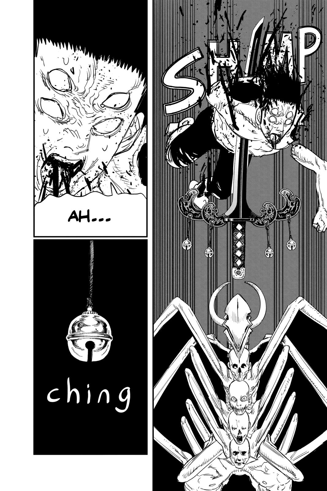 Chainsaw Man Manga Chapter 65 page 17 - The Darkness Devil scene