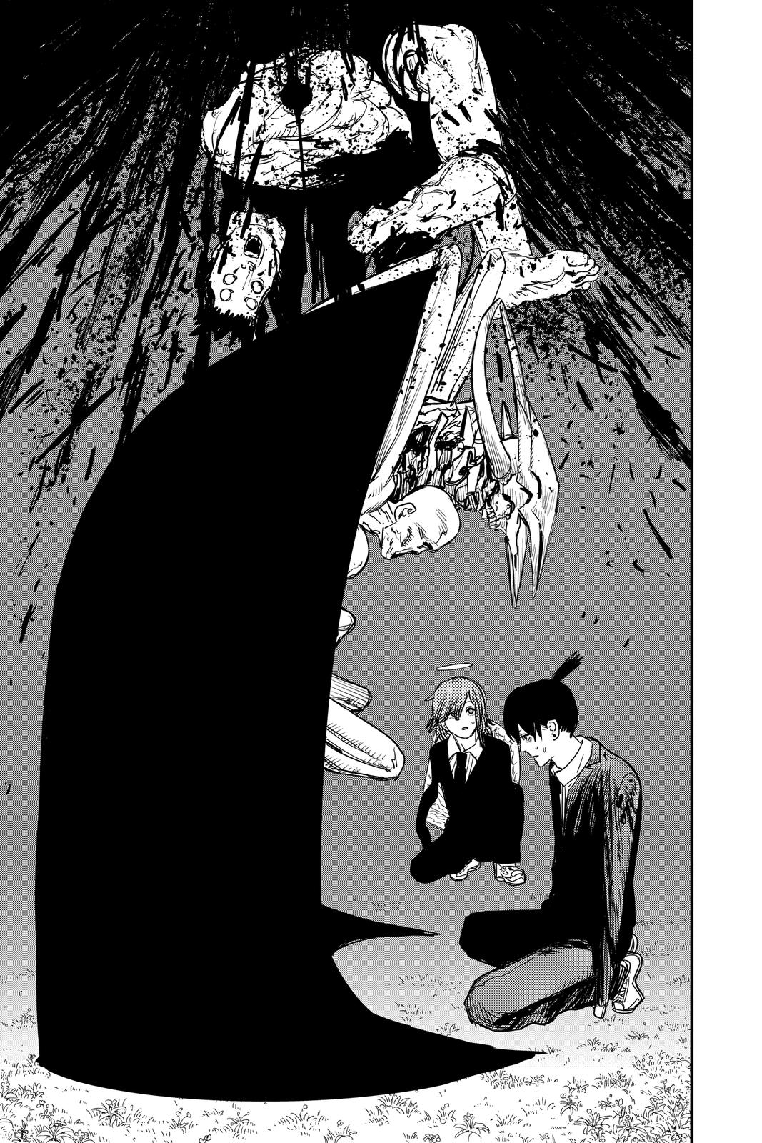 Chainsaw Man Manga Chapter 65 page 18 - The Darkness Devil scene