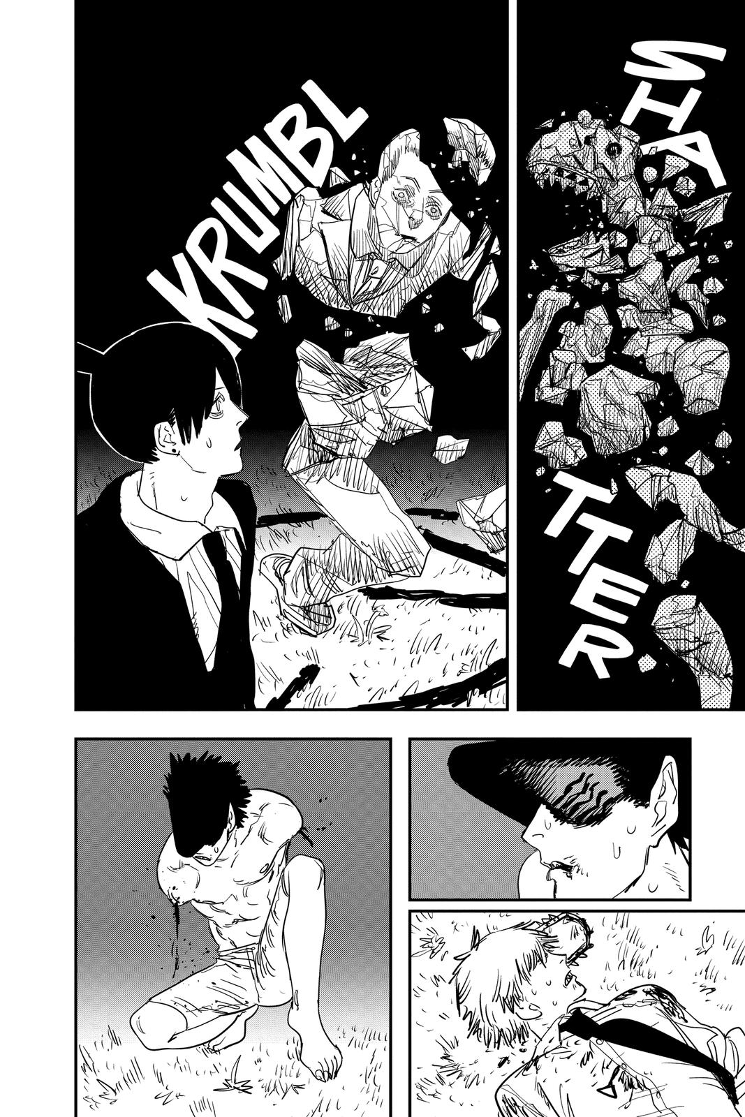 Chainsaw Man Manga Chapter 65 page 4 - The Darkness Devil scene