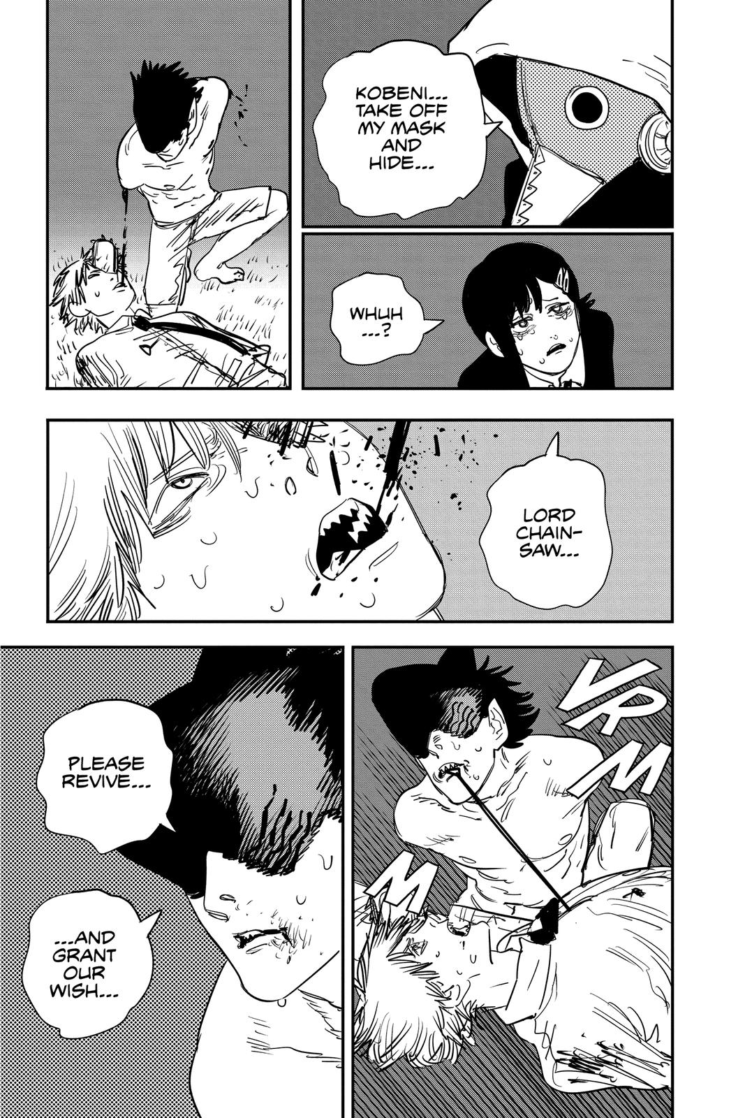 Chainsaw Man Manga Chapter 65 page 5 - The Darkness Devil scene