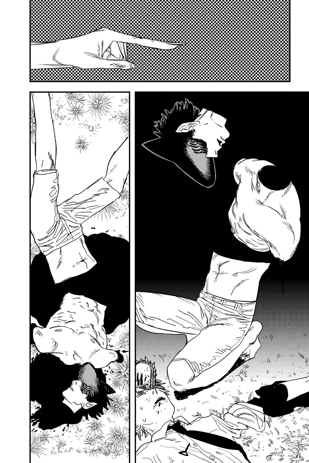 Chainsaw Man Manga Chapter 65 page 6 - The Darkness Devil scene