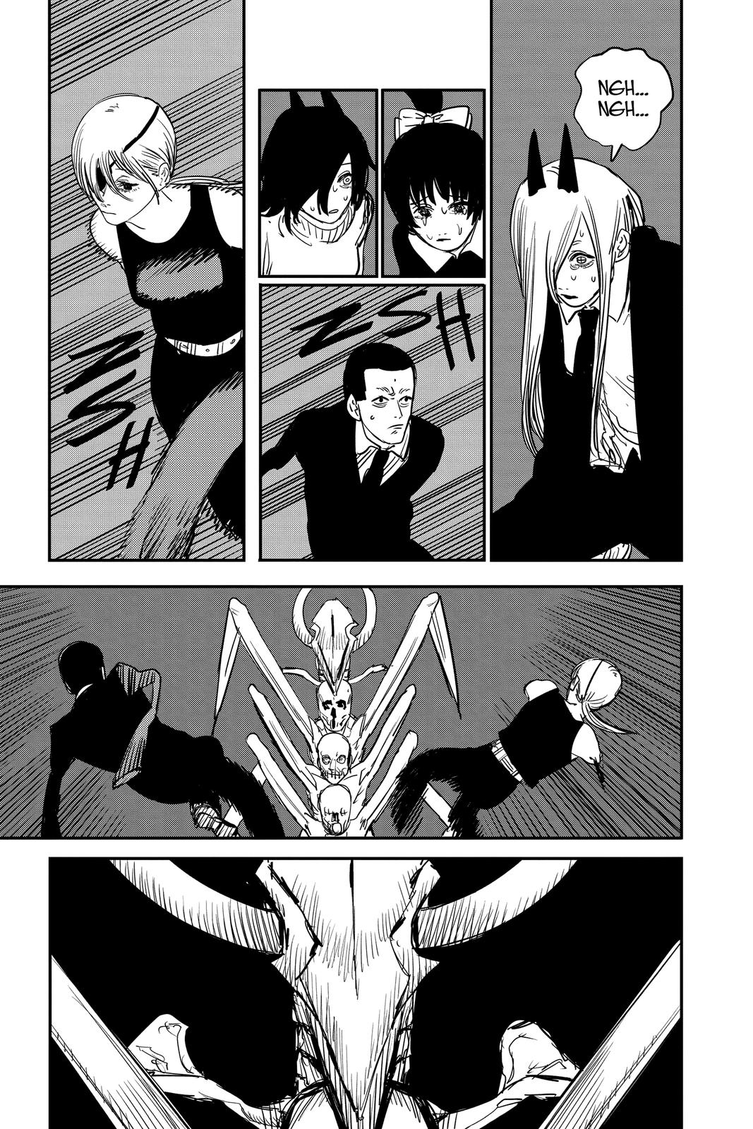 Chainsaw Man Manga Chapter 65 page 7 - The Darkness Devil scene