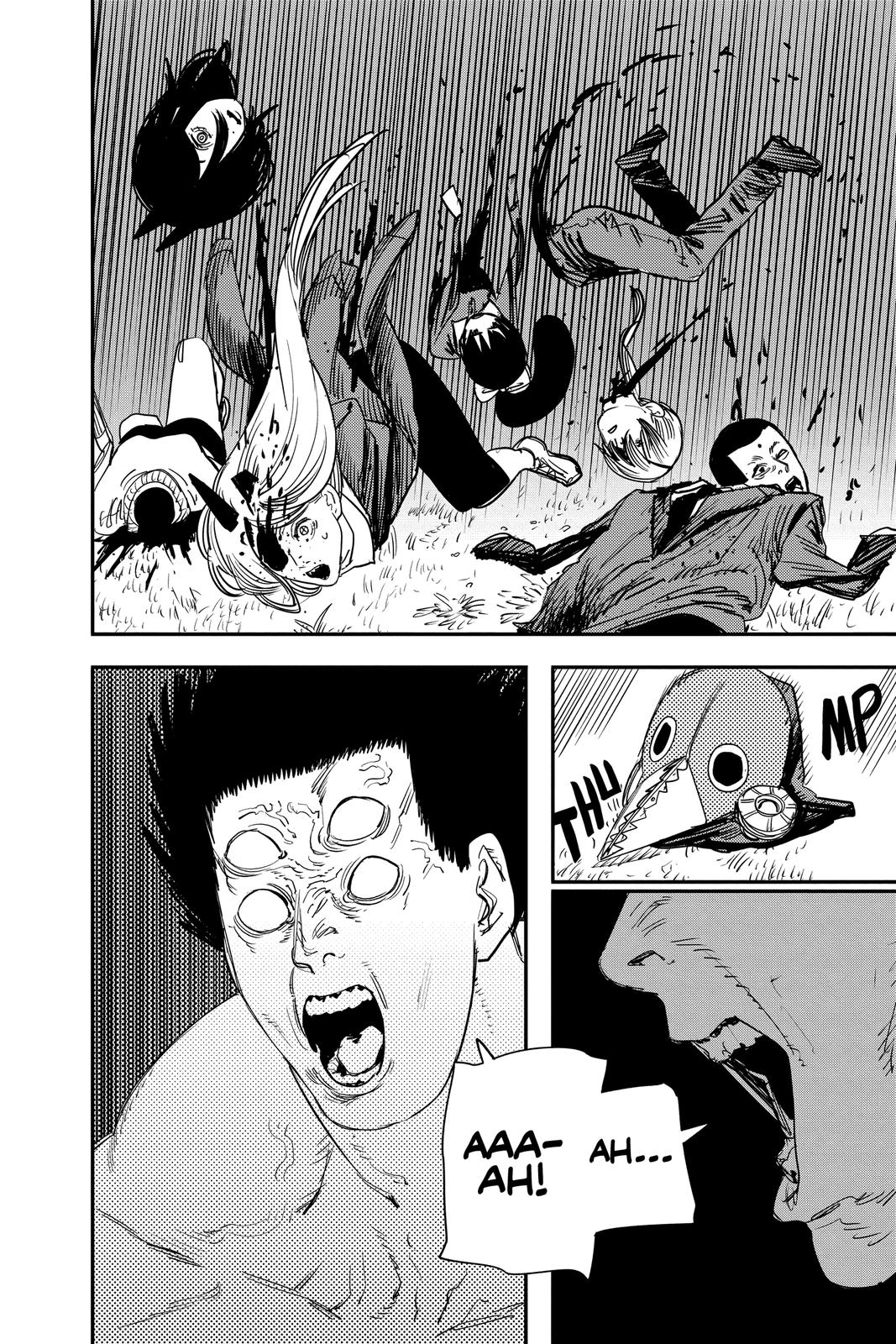 Chainsaw Man Manga Chapter 65 page 9 - The Darkness Devil scene