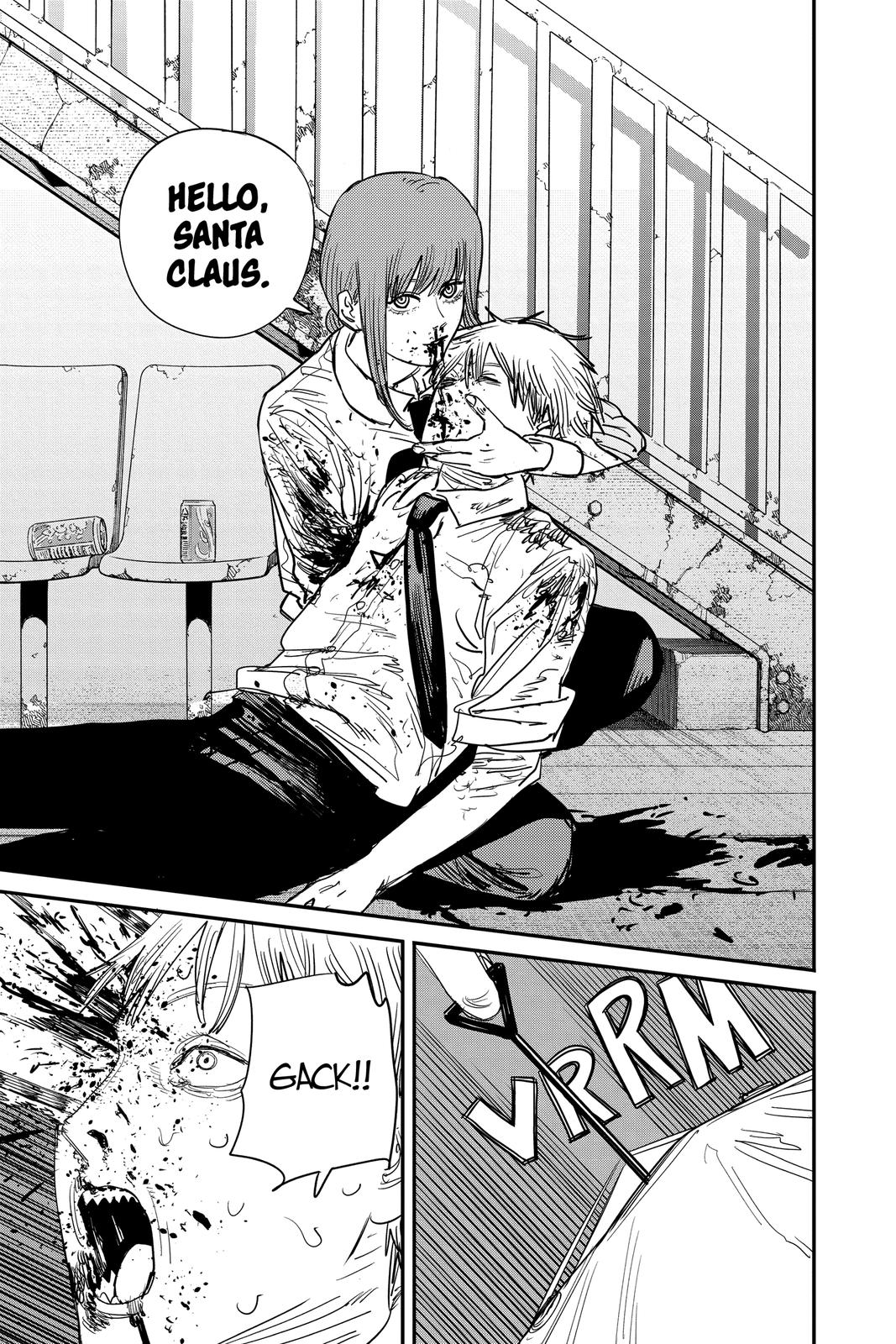 Chainsaw Man Manga Chapter 66 page 17 - Woof! scene