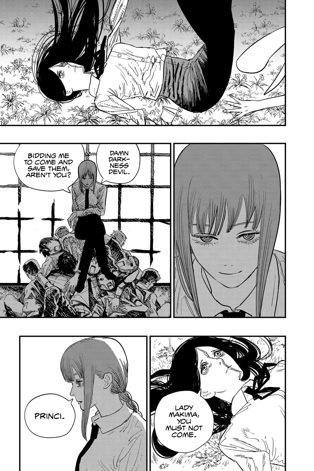 Chainsaw Man Manga Chapter 66 page 5 - Woof! scene