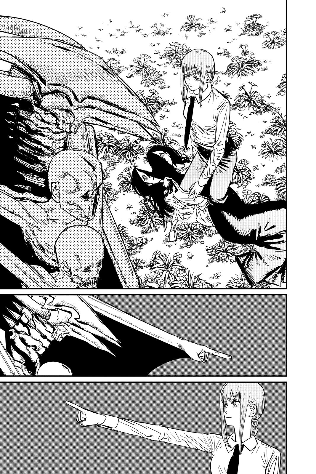 Chainsaw Man Manga Chapter 66 page 7 - Woof! scene