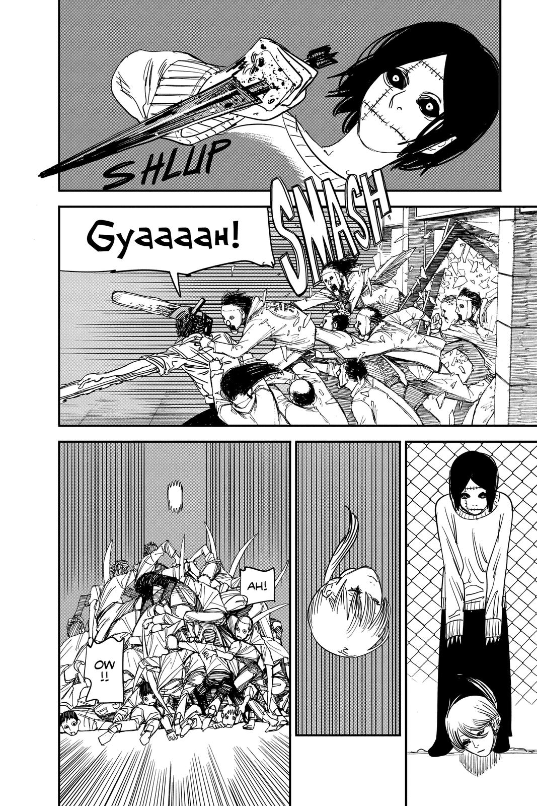 Chainsaw Man Manga Chapter 67 page 10 - The First Devil Hunter scene