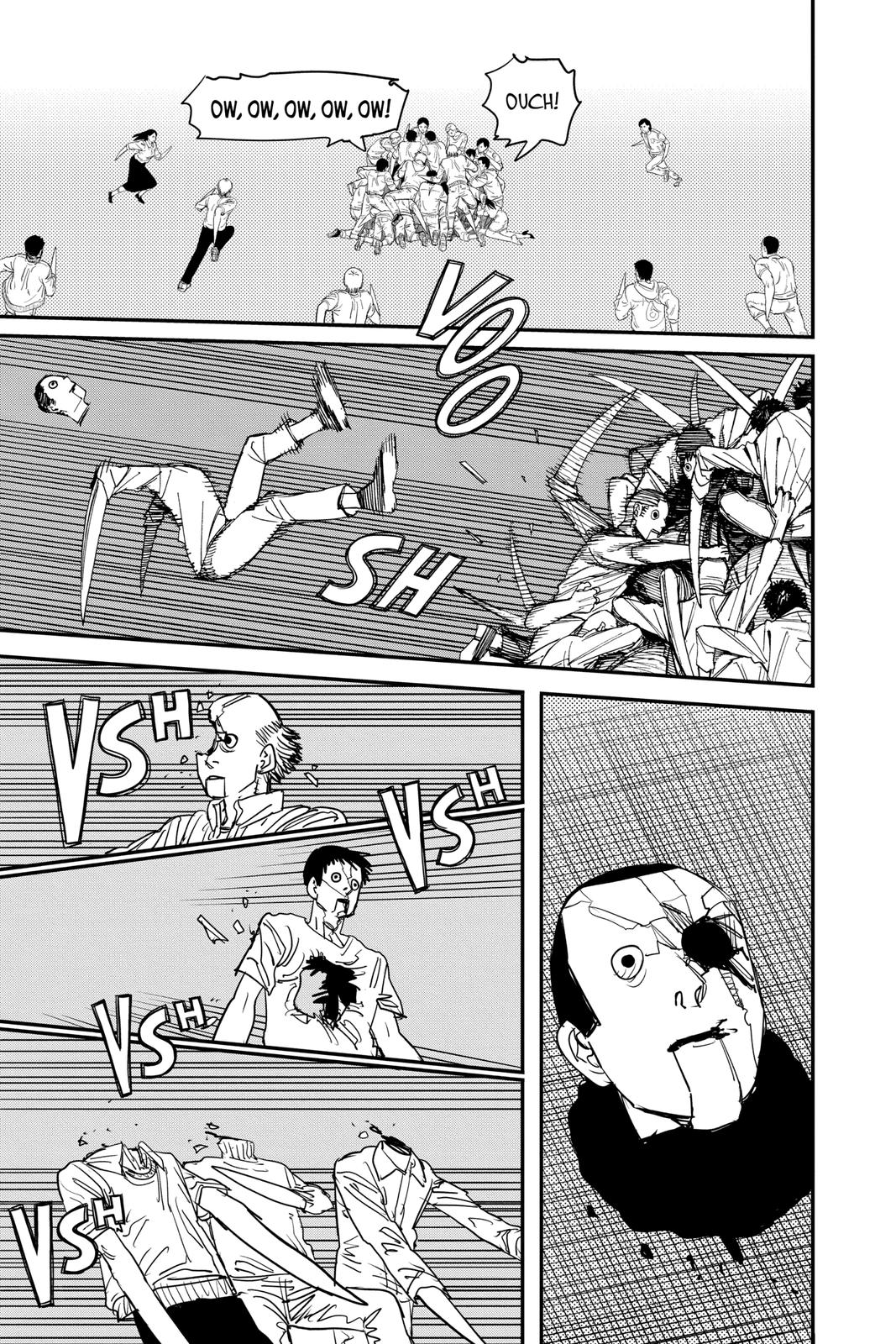 Chainsaw Man Manga Chapter 67 page 11 - The First Devil Hunter scene