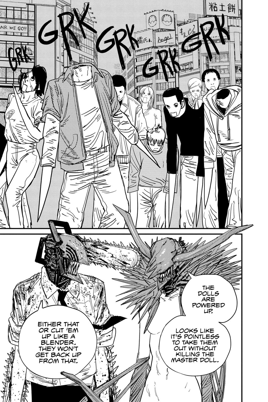 Chainsaw Man Manga Chapter 67 page 14 - The First Devil Hunter scene