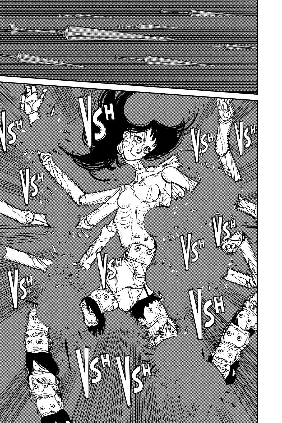 Chainsaw Man Manga Chapter 67 page 16 - The First Devil Hunter scene