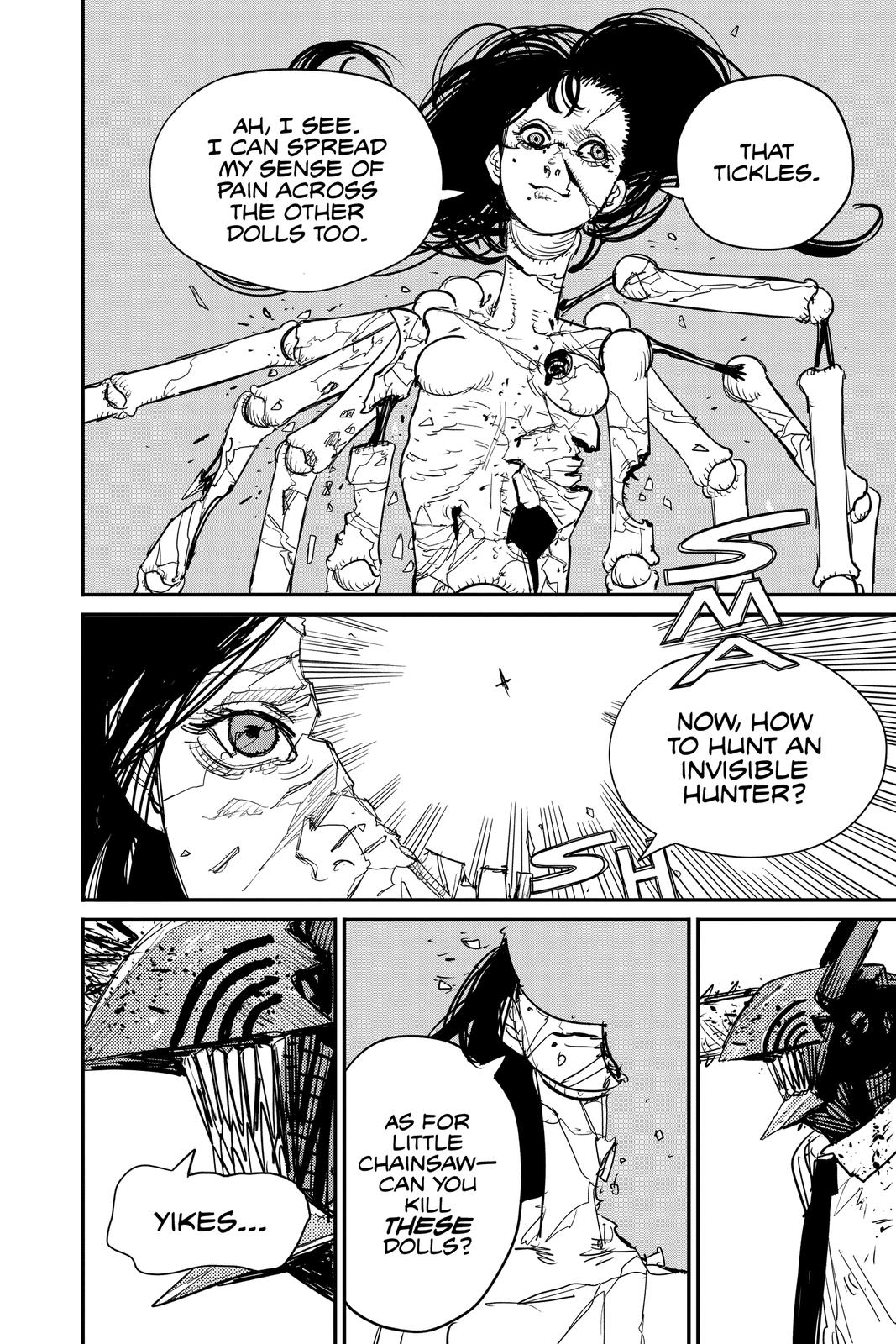 Chainsaw Man Manga Chapter 67 page 18 - The First Devil Hunter scene