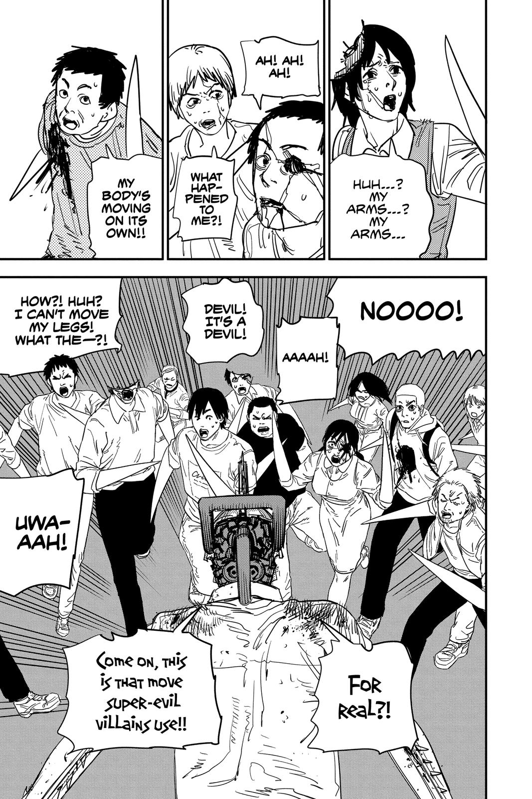 Chainsaw Man Manga Chapter 67 page 19 - The First Devil Hunter scene