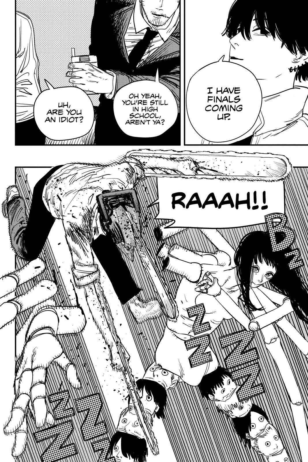 Chainsaw Man Manga Chapter 67 page 4 - The First Devil Hunter scene