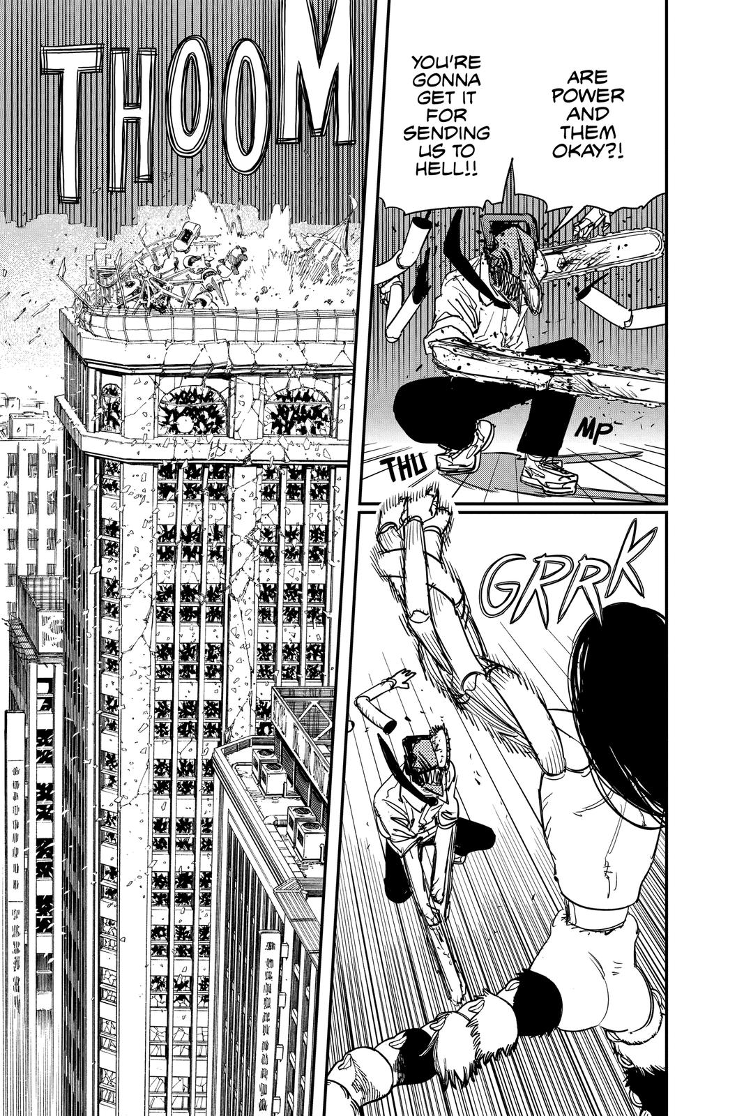 Chainsaw Man Manga Chapter 67 page 5 - The First Devil Hunter scene