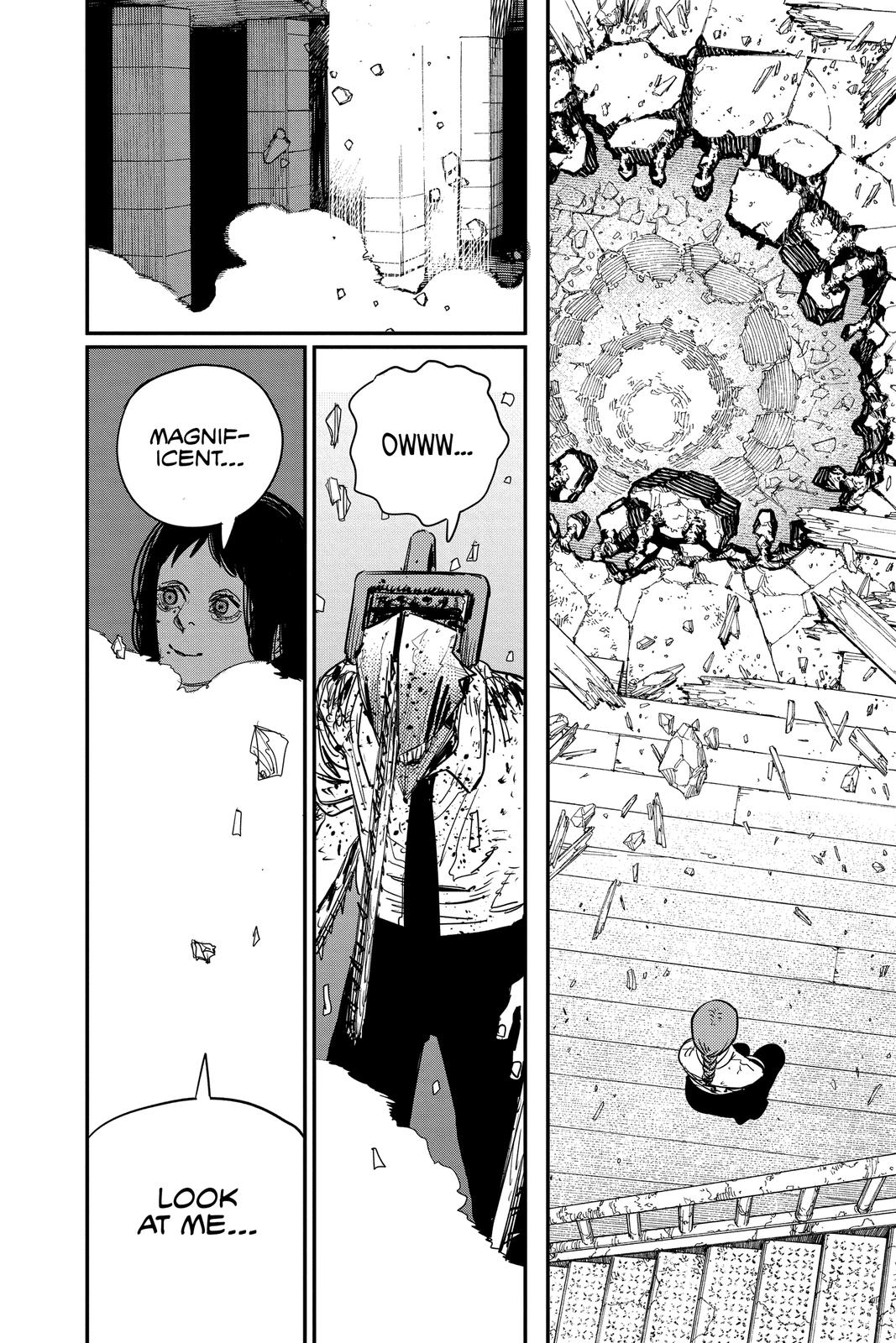 Chainsaw Man Manga Chapter 67 page 6 - The First Devil Hunter scene